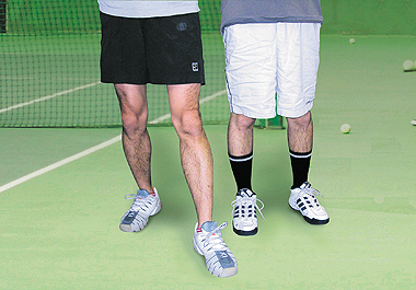 脚線美はテニスプレーヤーの象徴！