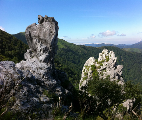 剣山 亀岩 鶴岩