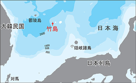 竹島地図