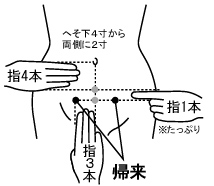 帰来のツボ